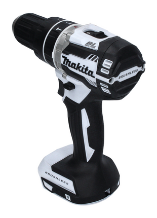 Makita DHP 484 ZW Taladro percutor inalámbrico 18 V 54 Nm blanco Brushless Solo - sin batería, sin cargador