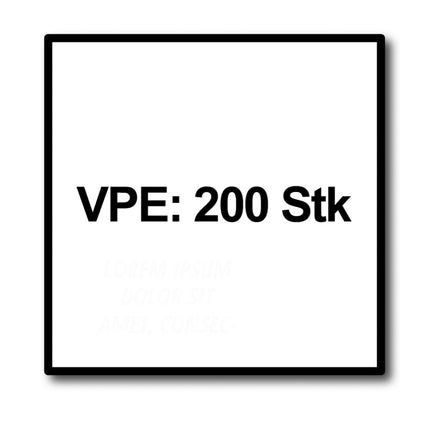 HECO TOPIX plus Profi Holzbauschraube 8,0 x 120 mm 200 Stück ( 4x 61270 ) Vollgewinde Holzschraube, Tellerkopf,  T-Drive, verzinkt blau, A3K