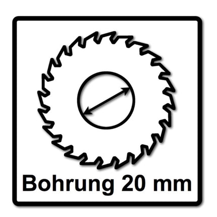 Festool Kreissägeblatt 2x Laminate/HPL HW 160 x 1,8 x 20 TF52 ( 2x 205554 ) für Tauchsägen TS 55 F, TSC 55 K & Handkreissägen HK 55, HKC 55 - Toolbrothers