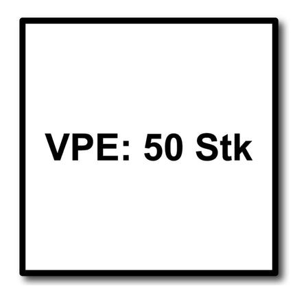 Bosch Expert for Inox & Metal gerade Trennscheiben 50 Stück X-LOCK 125 x 22,23mm  ( 50x 2608619264 ) - Toolbrothers