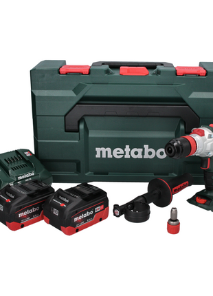 Perceuse à percussion sans fil Metabo SB 18 LTX BL QI 18 V 130 Nm sans balais + 2 batteries 8,0 Ah + chargeur + métaBOX