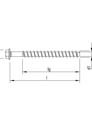 HECO MULTI MONTI plus SS Schraubanker 6,0 x 60 mm 400 Stück ( 4x 48385 ) Betonschraube, Sechskantkopf, verzinkt blau, A2K