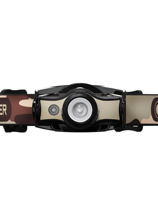 Ledlenser MH4 LED Stirnlampe 400 lm IPX4 Schwarz / Sand ( 502152 ) + 1x Akku + 1x Ladekabel