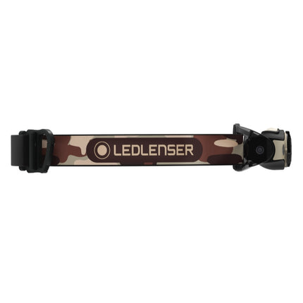 Ledlenser MH4 LED Stirnlampe 400 lm IPX4 Schwarz / Sand ( 502152 ) + 1x Akku + 1x Ladekabel