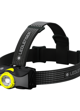 Ledlenser MH7 LED Stirnlampe 600 lm IPX4 Schwarz / Gelb ( 502154 ) + 1x Akku + 1x Ladekabel