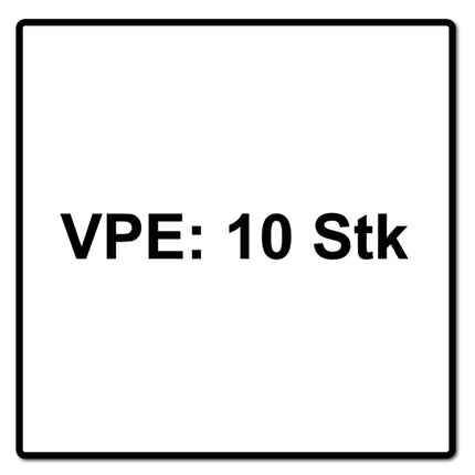 Mirka Abranet Max Flap disc T29 125 mm 22 mm ALOX 60 ( 10x 8896700160 ) Fächerscheibe für Aluminium, Verbundstoffe, Lack - Toolbrothers
