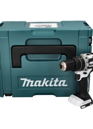 Makita DHP 484 ZJ W Akku Schlagbohrschrauber 18 V 54 Nm Brushless Weiß + Makpac - ohne Akku, ohne Ladegerät