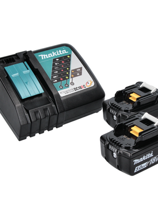 Pistolet graisseur à batterie Makita DGP 180 RT 18 V 690 bar + 2x batteries 5,0 Ah + chargeur