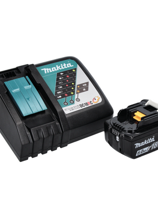 Makita DSL 800 RG1X ponceuse à long cou sans balais 18 V 225 mm + 1x batterie 6,0 Ah + chargeur + accessoires + sac