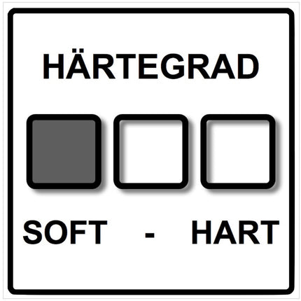 4x Makita Schleifteller Weich für Exzenterschleifer / Schleifmaschine 150 mm M8 ( 196684-1 )