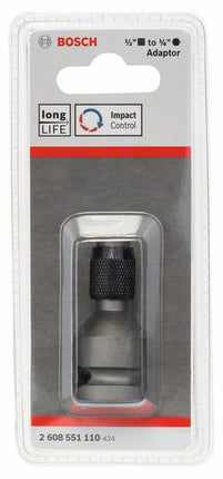 Bosch Impact Control Adapter 1/2'' Innenvierkant 1/4" 50 mm ( 2608551110 ) - Toolbrothers