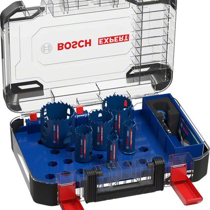 Bosch EXPERT Tough Material Lochsägen Set 22 - 68 mm 9 tlg. ( 2608900445 ) Carbide Universal - Nachfolger von 2608594183 - Toolbrothers