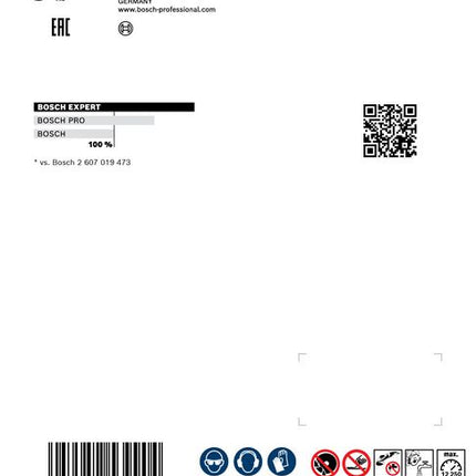 Bosch EXPERT HardCeramic Diamant Trennscheibe 125 x 22,23 mm 1 Stk. ( 2608900655 ) Diamond Technology