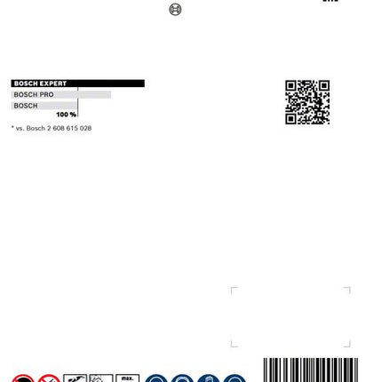 Bosch EXPERT Multi Material Diamant Trennscheibe 125 x 22,23 x 2,4 mm X-LOCK ( 2608900670 ) - Nachfolger von 2608615161 - Toolbrothers