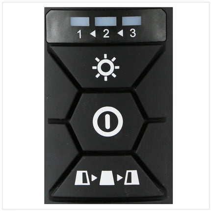 Makita DML 810 PF Akku LED Flächenlicht 18 / 36 V ( 2 x 18 V ) 5500 lm IP54 + 2x Akku 3,0 Ah + Doppelladegerät