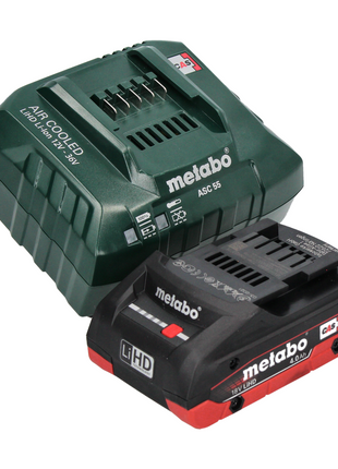 Metabo SB 18 LTX BL I Akku Schlagbohrschrauber 18 V 130 Nm Brushless + 1x Akku 4,0 Ah + Ladegerät + metaBOX