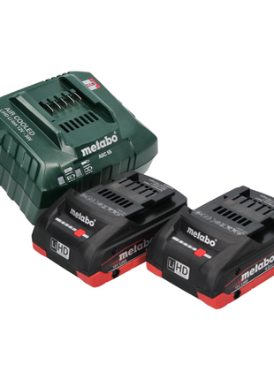 Perceuse à percussion sans fil Metabo SB 18 LTX BL I 18 V 130 Nm sans balais + 2 batteries 4,0 Ah + chargeur + métaBOX