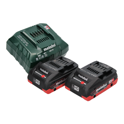 Metabo SB 18 LTX BL I Akku Schlagbohrschrauber 18 V 130 Nm Brushless + 2x Akku 4,0 Ah + Ladegerät + metaBOX