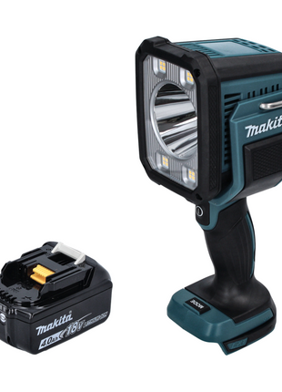 Makita DML 812 M1 Akku LED Handstrahler Taschen Lampe 18 V 1250 lm + 1x Akku 4,0 Ah - ohne Ladegerät