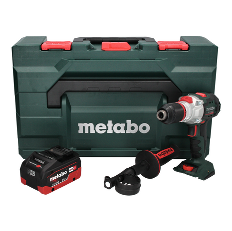 Metabo SB 18 LTX BL I taladro percutor a batería 18 V 130 Nm sin escobillas + 1x batería 8,0 Ah + metaBOX - sin cargador