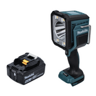 Makita DML 812 G1 Akku LED Handstrahler Taschen Lampe 18 V 1250 lm + 1x Akku 6,0 Ah - ohne Ladegerät