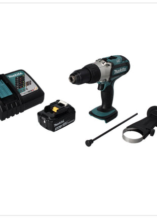 Makita DHP 451 RM1 Akku Schlagbohrschrauber 18 V 80 Nm + 1x Akku 4,0 Ah + Ladegerät