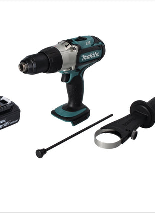 Makita DHP 451 T1 Akku Schlagbohrschrauber 18 V 80 Nm + 1x Akku 5,0 Ah - ohne Ladegerät