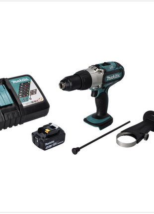 Makita DHP 451 RT1 Akku Schlagbohrschrauber 18 V 80 Nm + 1x Akku 5,0 Ah + Ladegerät