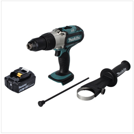 Taladro percutor inalámbrico Makita DHP 451 G1 18 V 80 Nm + 1x batería 6,0 Ah - sin cargador