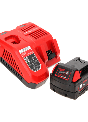 Kit de inicio Milwaukee M18 NRG-601 1x batería 18 V 6,0 Ah / 6000 mAh (4932451244) + cargador rápido M12-18 FC (4932451079)