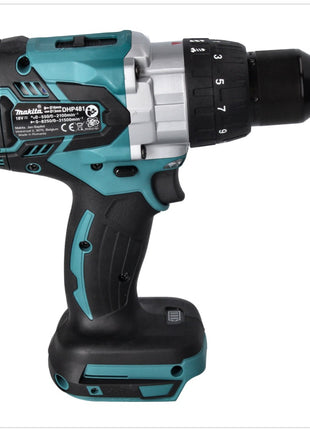 Makita DHP 481 RT1 Akku Schlagbohrschrauber 18 V 115 Nm Brushless + 1x Akku 5,0 Ah + Ladegerät - Toolbrothers