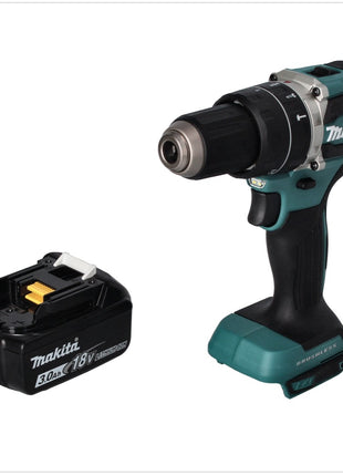 Makita DHP 484 F1 Akku Schlagbohrschrauber 18 V 54 Nm Brushless + 1x Akku 3,0 Ah - ohne Ladegerät