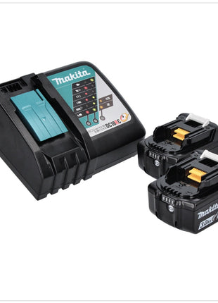 Makita DHP 484 RF perceuse à percussion sans fil 18 V 54 Nm sans balais + 2 batteries 3,0 Ah + chargeur