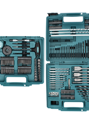 Makita jeu de forets 212 pièces (E-06270) embouts/forets/clés à douille