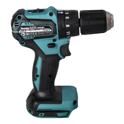 Makita DHP 483 RF1 Akku Schlagbohrschrauber 18 V 40 Nm Brushless + 1x Akku 3,0 Ah + Ladegerät