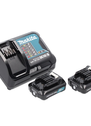 Makita DF 333 DSAE perceuse-visseuse sans fil 12 V max. 30 Nm + 2x batteries 2,0 Ah + chargeur + coffret