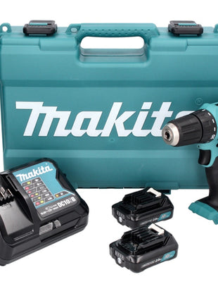 Makita DF 333 DSAE perceuse-visseuse sans fil 12 V max. 30 Nm + 2x batteries 2,0 Ah + chargeur + coffret