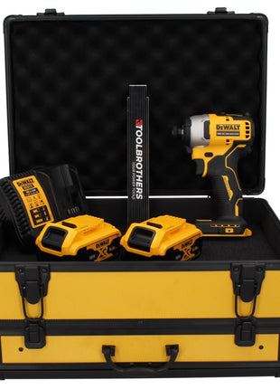 DeWalt DCF 809 P2 TX Akku Schlagschrauber 18 V Brushless + 2x Akku 5,0 Ah + Ladegerät + Gliedermaßstab + TX Koffer - Toolbrothers