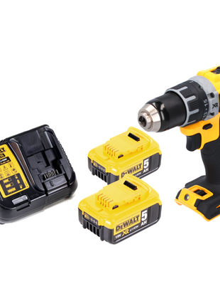 Perceuse-visseuse sans fil DeWalt DCD 791 P2 18 V 70 Nm sans balais + 2 batteries 5,0 Ah + chargeur