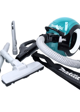 Aspirateur sans fil Makita DCL 501 Z 18 V Brushless Solo + accessoires - sans batterie, sans chargeur