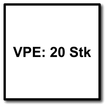 Festool Turbofilter TF II-RS/ES/ET/5 20 Stück ( 4x 487779 ) für RS 300 / RS 3 / RS 200 / RS 2 / ES 150 / ETS 150 / ET 2