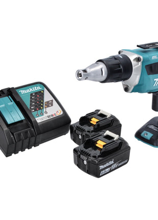 Makita DFS 452 RG Akku Schnellbauschrauber 18 V Brushless + 2x Akku 6,0 Ah + Ladegerät - Toolbrothers