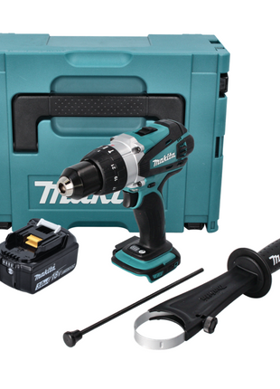 Makita DHP 458 F1J Akku Schlagbohrschrauber 18 V 91 Nm + 1x Akku 3,0 Ah + Makpac - ohne Ladegerät