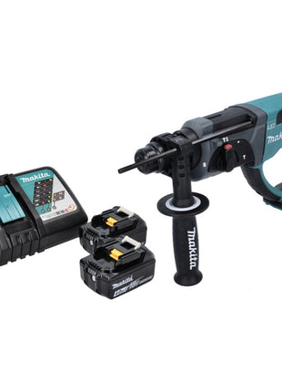 Makita DHR 202 RM Akku Kombihammer 18 V 2,0 J SDS Plus + 2x Akku 4,0 Ah + Ladegerät