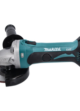 Makita DGA 452 RGJ Akku Winkelschleifer 18 V 115 mm + 2x Akku 6,0 Ah + Ladegerät + Makpac