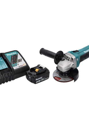 Makita DGA 452 RF1 Akku Winkelschleifer 18 V 115 mm + 1x Akku 3,0 Ah + Ladegerät