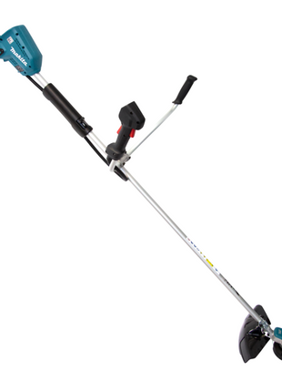 Desbrozadora de batería Makita DUR 368 APM 36 V (2 x 18 V) bimando sin escobillas + 2x batería 4,0 Ah + cargador