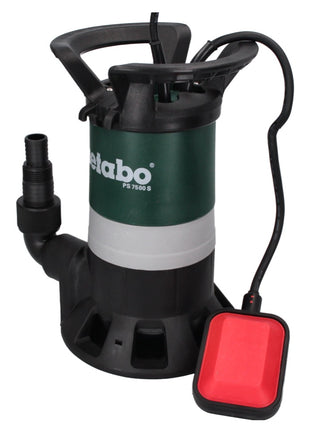 Pompe submersible électrique pour eaux usées Metabo PS 7500 S 450 W 7 500 l/h 5 m de profondeur (0250750000)