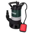 Pompe submersible électrique pour eaux usées Metabo PS 7500 S 450 W 7 500 l/h 5 m de profondeur (0250750000)