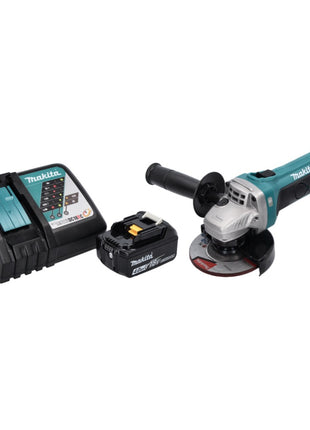 Makita DGA 452 RM1 Akku Winkelschleifer 18 V 115 mm + 1x Akku 4,0 Ah + Ladegerät